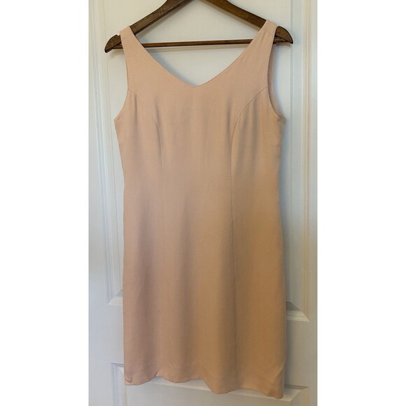 Tommy Bahama Dresses & Skirts - Tommy Bahama Dress 6 Pink Silk Sheath Simple Minimalist Capsule Staple Career
